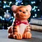 Копилка "Довольный тигренок" 17 см 7106962, норма - фото 1 - миниатюра