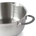 Кастрюля с 2-мя носиками с крышкой 2,8л "ИДЕАЛ" с силикон. ручками (арт. ID-2028), норма - фото 4 - миниатюра