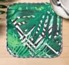 Полотенце микрофибра Доляна "Тропики" 20х20 см, 400 гр/м2  3469070, норма - фото 1 - миниатюра