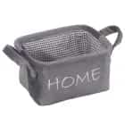 Корзина для хранения "Велюр", Д210 Ш160 В120, серый, норма - фото 1 - миниатюра