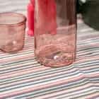 Бутылка для воды 1 л со стаканом 0.22 л "Natural  Water" (розовый), норма - фото 6 - миниатюра