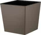Горшок для цветов "London. CUBE" 11,6 л /250х250 мм, c дренажной вставкой, французский платан (арт. IG780110105), норма - фото 1 - миниатюра