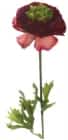 Цветок искусственный Мак красный 58 см (арт. 7A02A00008), норма - фото 1 - миниатюра