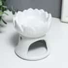 Аромалампа "Бутон белый" 9х8х8 см 1118488, норма - фото 2 - миниатюра