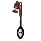 Ложка с отверстиями нейлоновая, резиновая ручка, 31 см "MARMITON" /144/12, норма - фото 1 - миниатюра