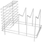 Органайзер для ножей и досок 30*18*25 см, хром (арт.768-734), норма - фото 1 - миниатюра