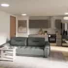 МОРИ (графит/столешница дуб вотан (800мм+400мм)) - фото 4 - миниатюра