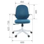 CHAIRMAN CH 107 (голубой) - фото 8 - миниатюра