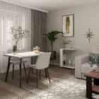 СТОЛ ЖУРНАЛЬНЫЙ (ТИП 14) (600*300*780 ММ) (дуб крафт белый) - фото 2 - миниатюра