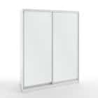 ОПТИМУС (белый шагрень/хром) - фото 1 - миниатюра