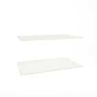 ПОЛКА 765*439 (ДЛЯ ШКАФОВ 600) 2 ШТ В КОМПЛ. (белый шагрень) - фото 2 - миниатюра
