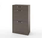 ТУМБА ПОД ОБУВЬ (АРТ. ТО-3) (600*330*1036ММ) (венге темный) - фото 1 - миниатюра