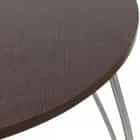 ЛОТОС (ноги серебро/ столешница венге) - фото 2 - миниатюра