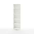 Секция угловая 600 мм (белый шагрень) - фото 1 - миниатюра