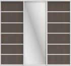 СТИВ (ЗЕРКАЛО/ЛДСП) (венге темный/хром) - фото 2 - миниатюра