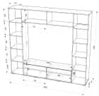 УНО (ЛДСП Соната (легкий шелк), стекло Белое) - фото 3 - миниатюра