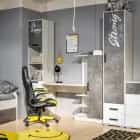 ОЛИВЕР (ясень анкор белый/камень темный) - фото 8 - миниатюра