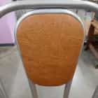 ВЕНСКИЙ-М (сиденье: ВИК 344 (темно-коричневый)/каркас: алюминий (светло-серый)) - фото 5 - миниатюра