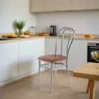 ВЕНСКИЙ (сиденье: ВИК 344/84 (темно-коричневый)/каркас: алюминий  (светло-серый)) - фото 3 - миниатюра