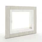 УНО (ЛДСП Соната (легкий шелк), стекло Белое) - фото 2 - миниатюра