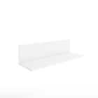 ПОЛКА 800 (800*250*200 ММ) (белый шагрень) - фото 1 - миниатюра