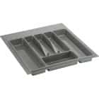 Лоток в ящик 500, (400-440)*(380-490) мм (ЕСО серый металл) - фото 1 - миниатюра