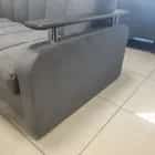 ДЕНВЕР (Велюр Maxx 965 (серый)/декор Венге) - фото 6 - миниатюра