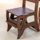 Стул-стремянка (орех) - фото 7 - миниатюра