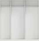 КОРПУС ШКАФА 2200*600*2300 ММ С АНТРЕСОЛЬНЫМИ ПОЛКАМИ (Корпус: БЕЛЫЙ шагрень, Наполнение: БЕЛЫЙ шагрень) - фото 3 - миниатюра