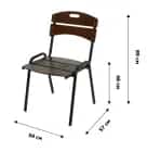 БИСТРО (арт.КА6280, коричневый) - фото 2 - миниатюра