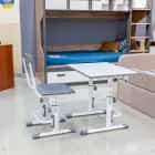 POLINI KIDS SIMPLE M1 750*550 (Белый-серый (арт.0001555.55)) - фото 7 - миниатюра