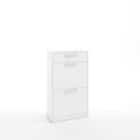 ТУМБА ПОД ОБУВЬ (АРТ. ТО-3) (600*330*1036ММ) (белый шагрень) - фото 1 - миниатюра