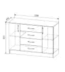 СОФИ (сонома/белый NEW) - фото 2 - миниатюра