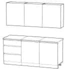 АЙДЕН (серый графит/серый графит/ столешница сосна бискайская) - фото 6 - миниатюра