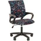 CHAIRMAN KIDS 103 LT (ткань GAME (пластик черный)) - фото 1 - миниатюра