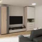 МОНТАНА (Белый/Ателье темный глянец) - фото 2 - миниатюра