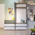 ЛЕО (Гикори джексон/Белый матовый/Дымчатый зеленый) - фото 4 - миниатюра