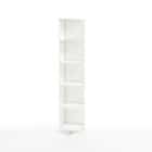 Секция угловая 450 мм (белый шагрень) - фото 1 - миниатюра