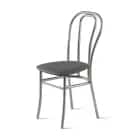 ВЕНСКИЙ (сиденье: ВИК MARVEL gray (серый) /каркас алюминий (светло-серый)) - фото 1 - миниатюра