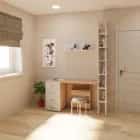 ПОЛКА 800 (800*250*200 ММ) (белый шагрень) - фото 4 - миниатюра