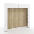 OSLO (белый шагрень/альберо, ручка СА-1, цвет - черный) - фото 4 - миниатюра