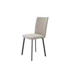 ФЛЕКС (металл черный муар (0009)/ткань бежевый велюр (0187)) - фото 2 - миниатюра