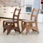 Стул-стремянка (орех) - фото 5 - миниатюра