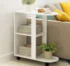 ЖУРНАЛЬНЫЙ СТОЛИК №2 (600*300*600) (белый шагрень) - фото 3 - миниатюра