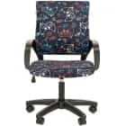 CHAIRMAN KIDS 103 LT (ткань GAME (пластик черный)) - фото 3 - миниатюра