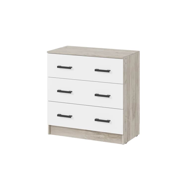 РОНДА, дуб крафт серый/белый, норма