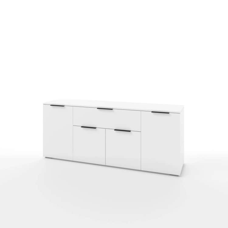 OSLO, белый шагрень/ ручка СА-1, цвет - черный, норма