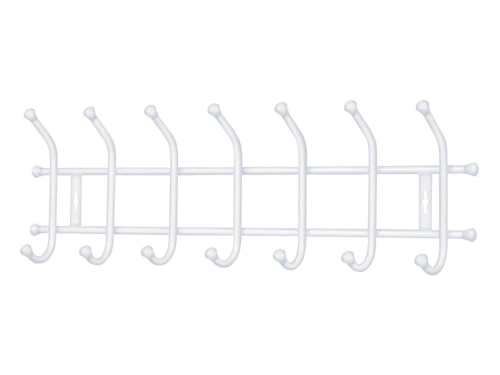 ВЕШАЛКА НАСТЕННАЯ (АРТ. ВНТ7), матовый белый, норма