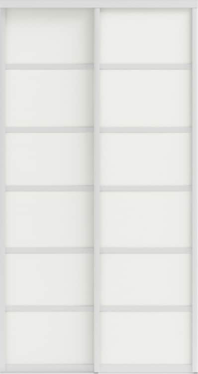 СТИВ (ЛДСП), белый шагрень/хром, норма