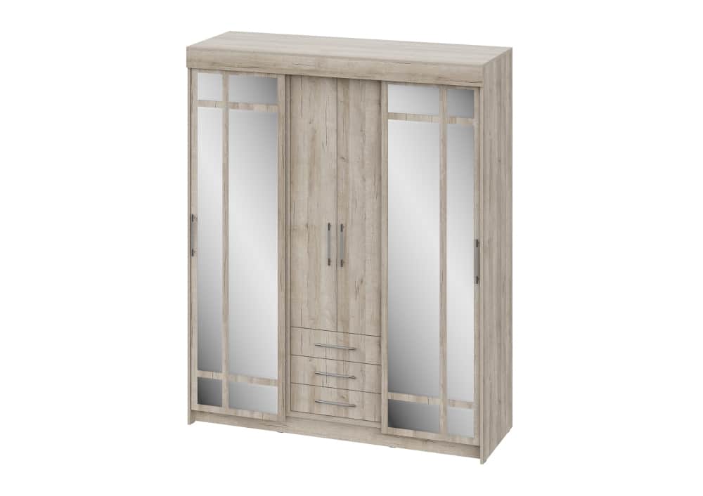 ФОРТУНА, дуб крафт серый/дуб крафт серый, норма